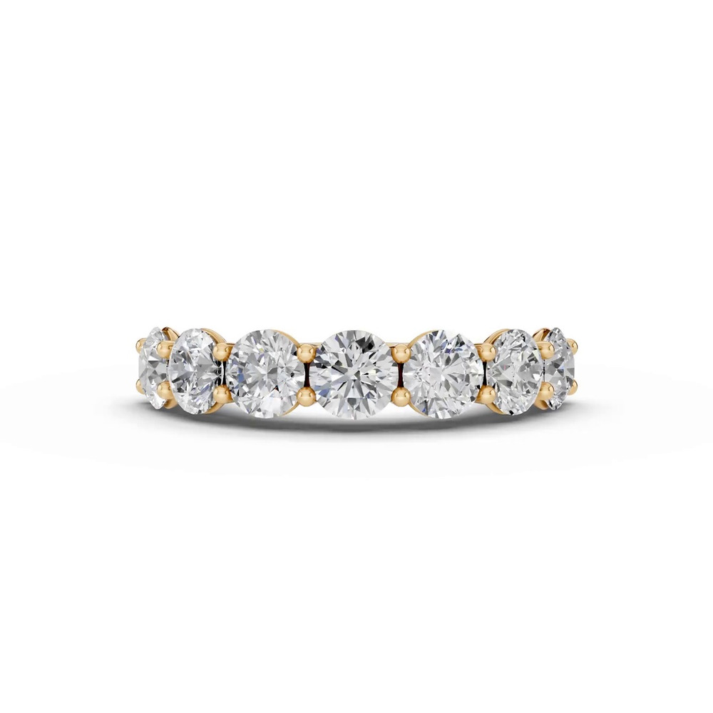 360 degree view of Tradition U-Prong Seven-Stone Diamond Band (3.00 ct. tw.)