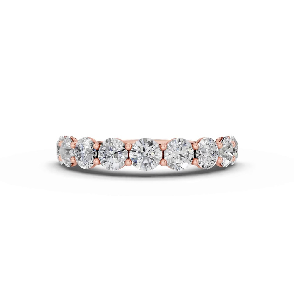 360 degree view of Tradition U-Prong Nine-Stone Diamond Band (2.50 ct. tw.)