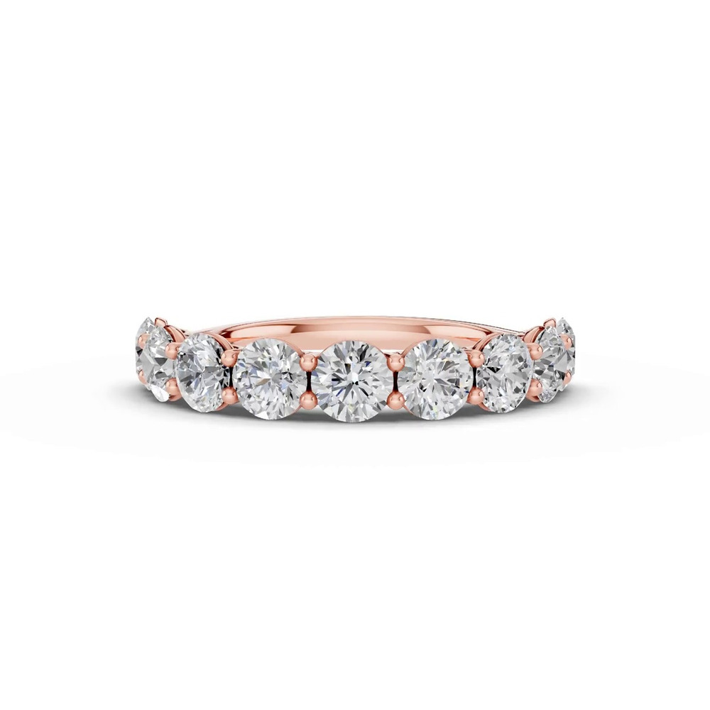 360 degree view of Tradition U-Prong Nine-Stone Diamond Band (3.00 ct. tw.)