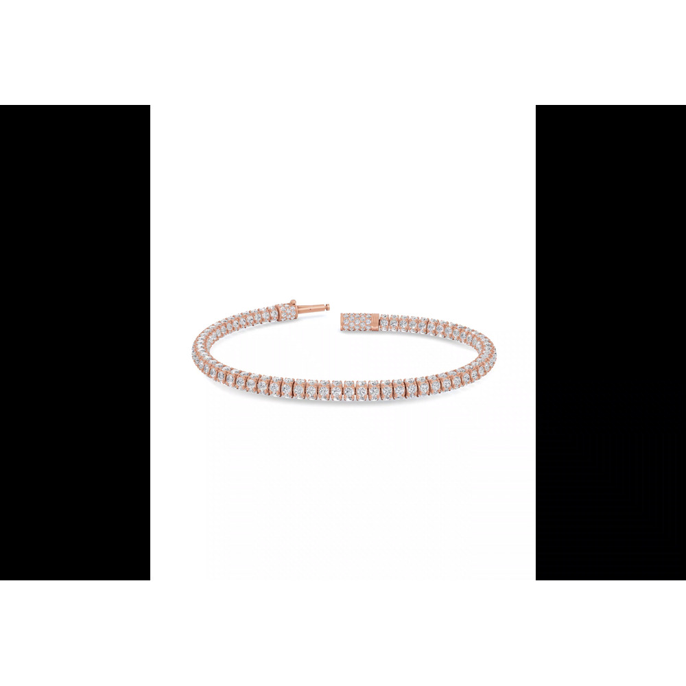 360 degree view of Lab Diamond Pavé Disc Bracelet (10 ct. tw.)