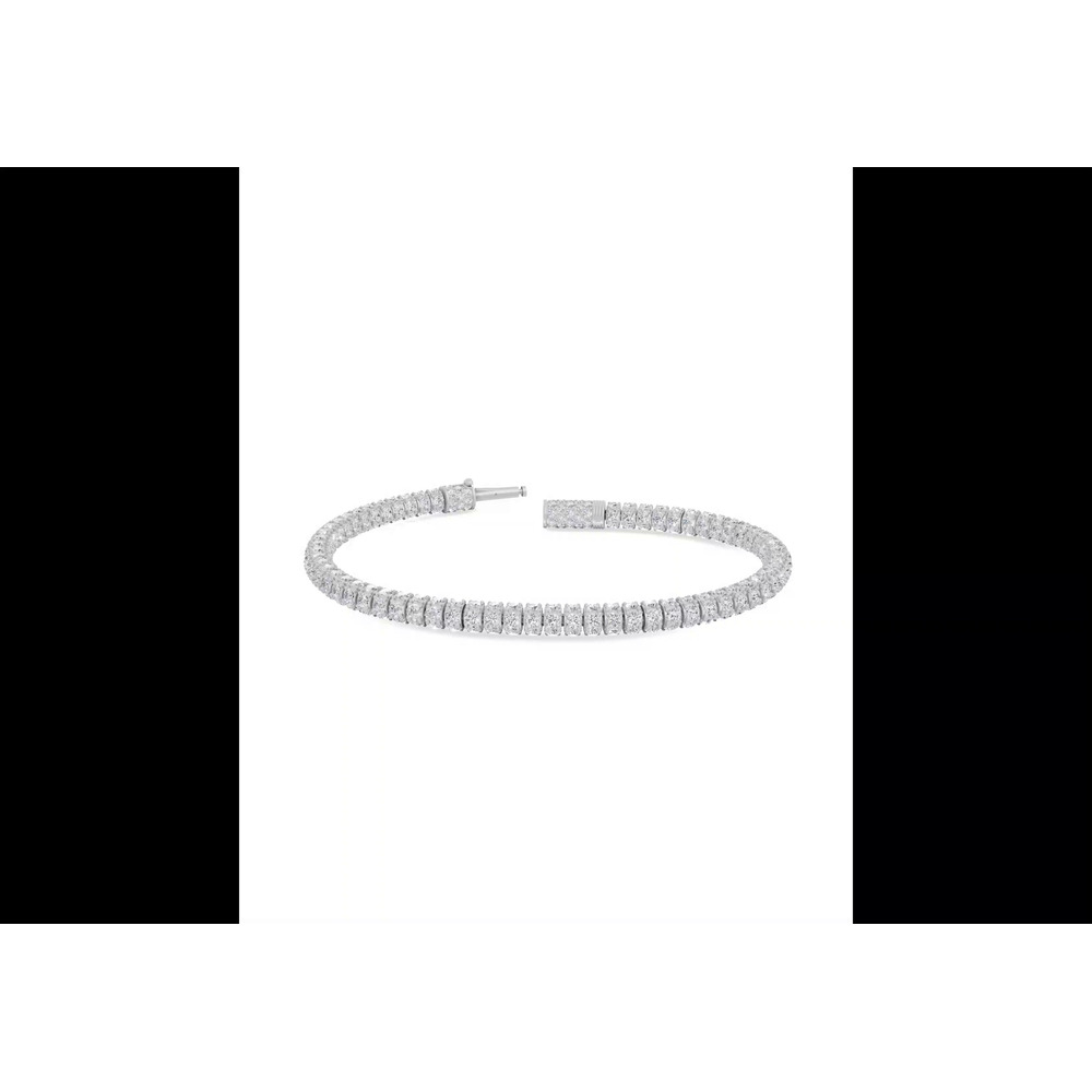 360 degree view of Lab Diamond Pavé Disc Bracelet (10 ct. tw.)
