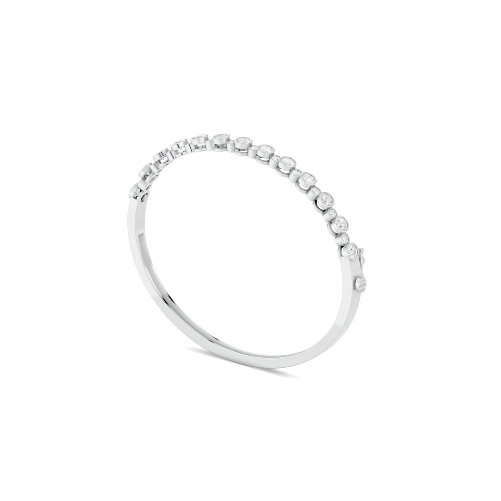360 degree view of Bezel Sequence Lab Diamond Bangle (1.80 ct. tw.)