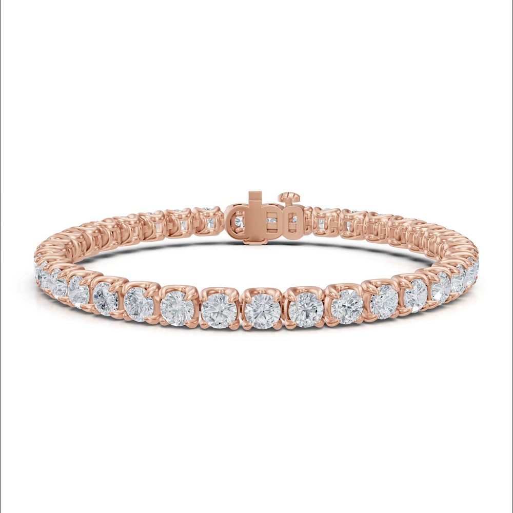 360 degree view of U-Prong Lab Diamond Tennis Bracelet (8.00 ct. tw.) - 8 In.