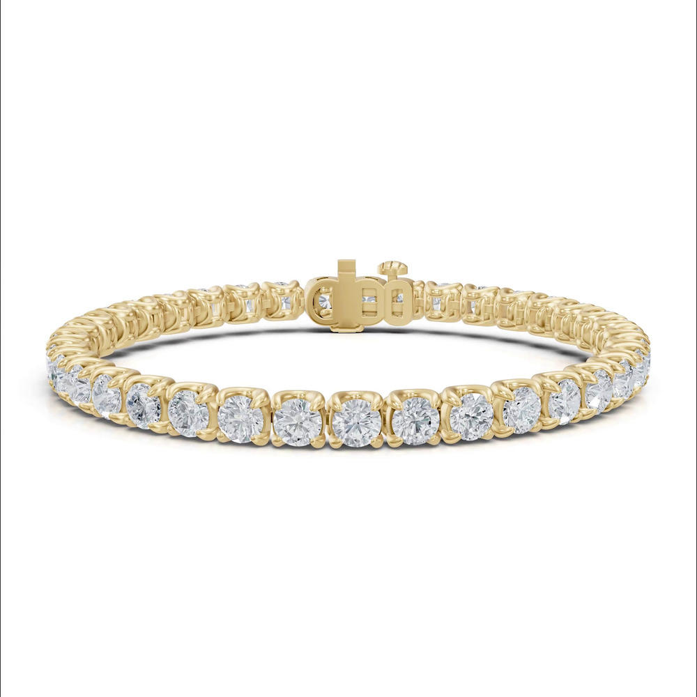 360 degree view of U-Prong Lab Diamond Tennis Bracelet (8.00 ct. tw.) - 8 In.