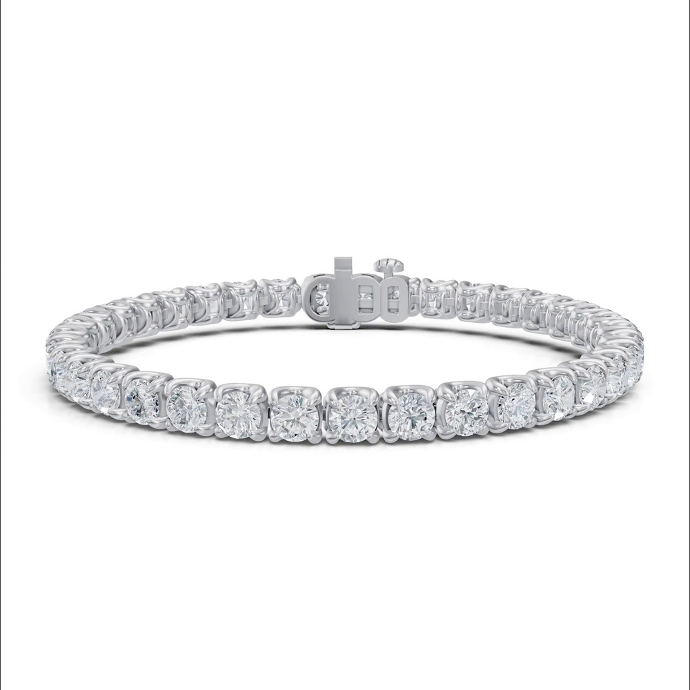 360 degree view of U-Prong Lab Diamond Tennis Bracelet (8.50 ct. tw.) - 8.5 In.