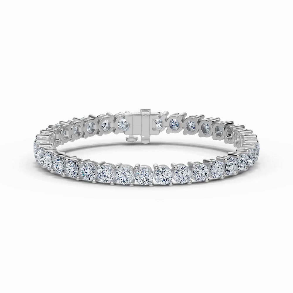 360 degree view of Two-Prong Lab Diamond Tennis Bracelet (15 ct. tw.)