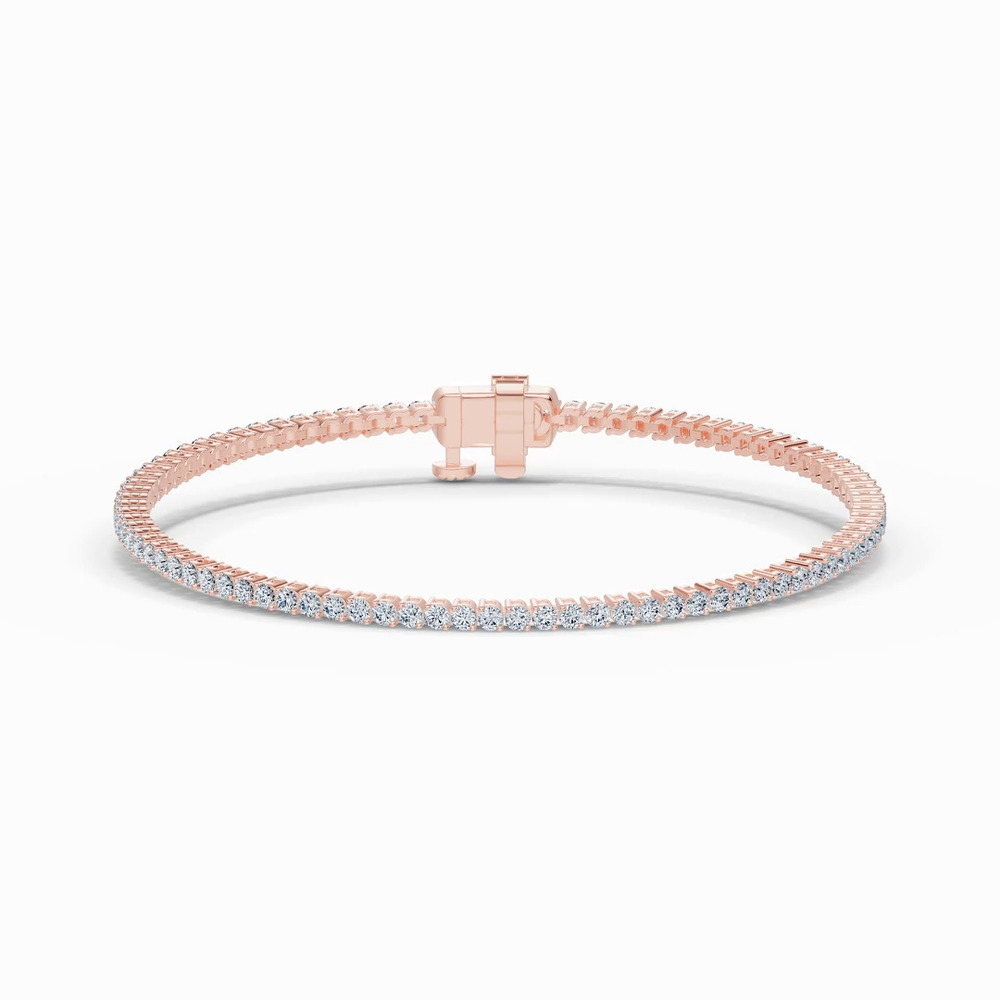360 degree view of Two-Prong Lab Diamond Tennis Bracelet (2 ct. tw.)