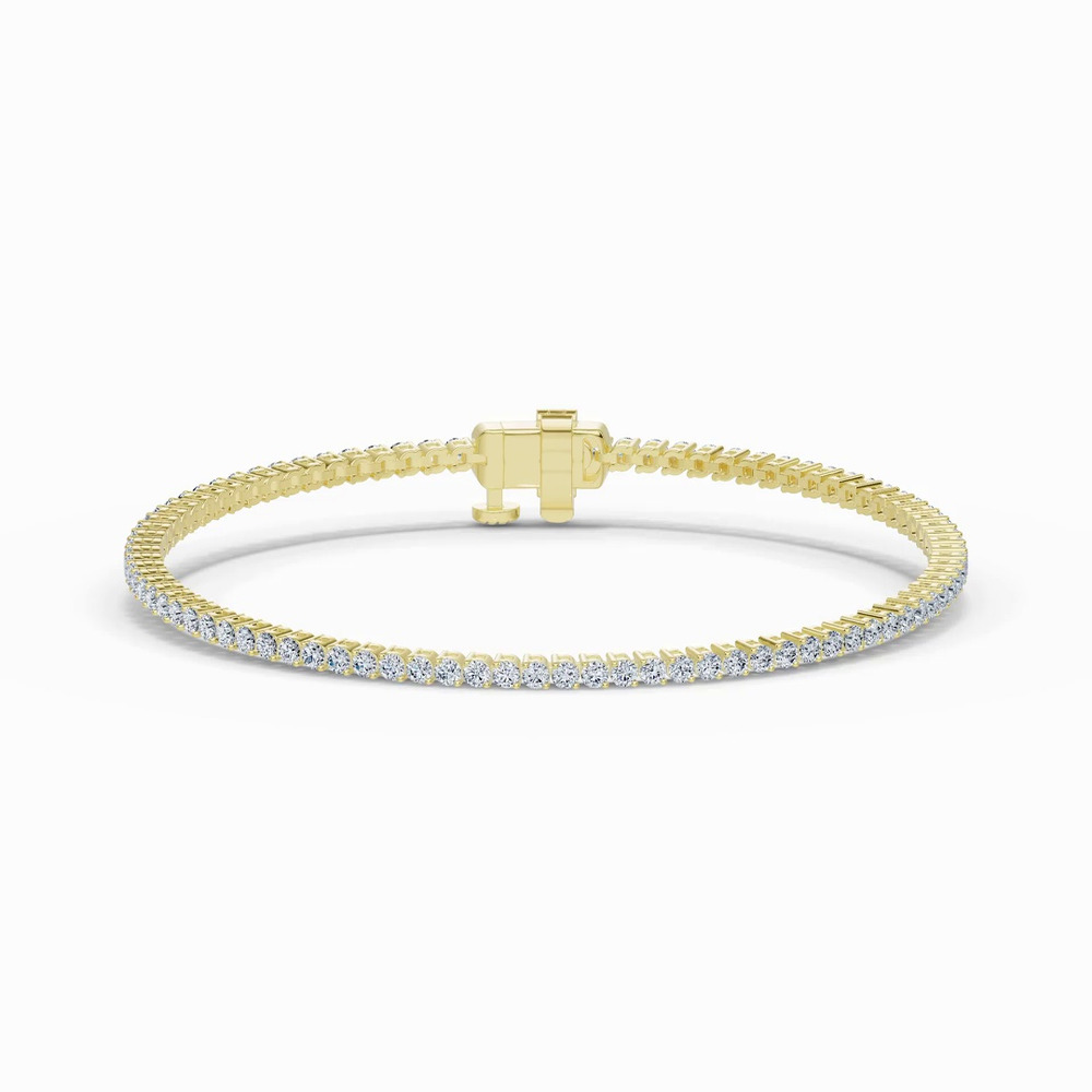 360 degree view of Two-Prong Lab Diamond Tennis Bracelet (2 ct. tw.)