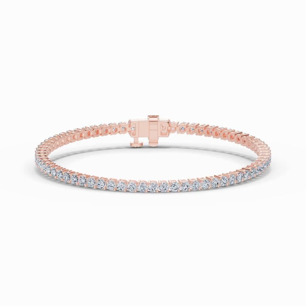 360 degree view of Two-Prong Diamond Tennis Bracelet (4 ct. tw.)