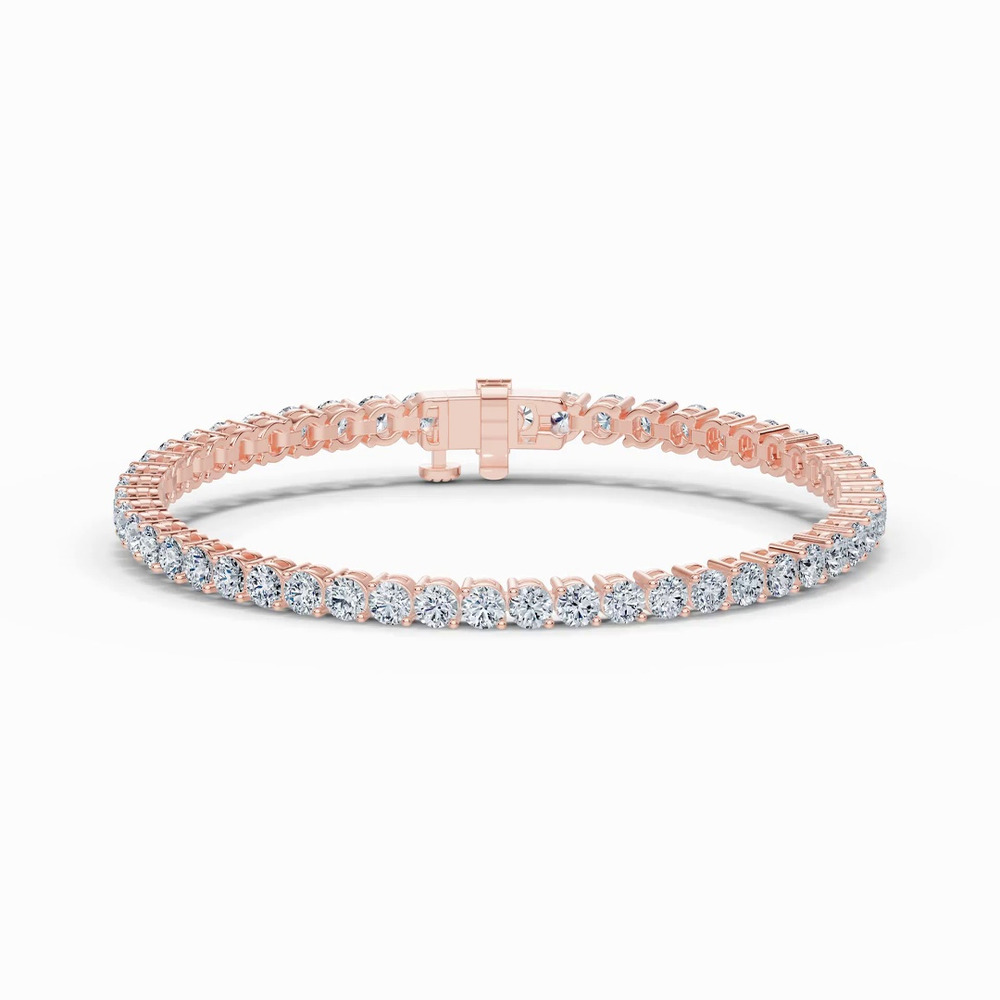360 degree view of Two-Prong Lab Diamond Tennis Bracelet (8 ct. tw.)