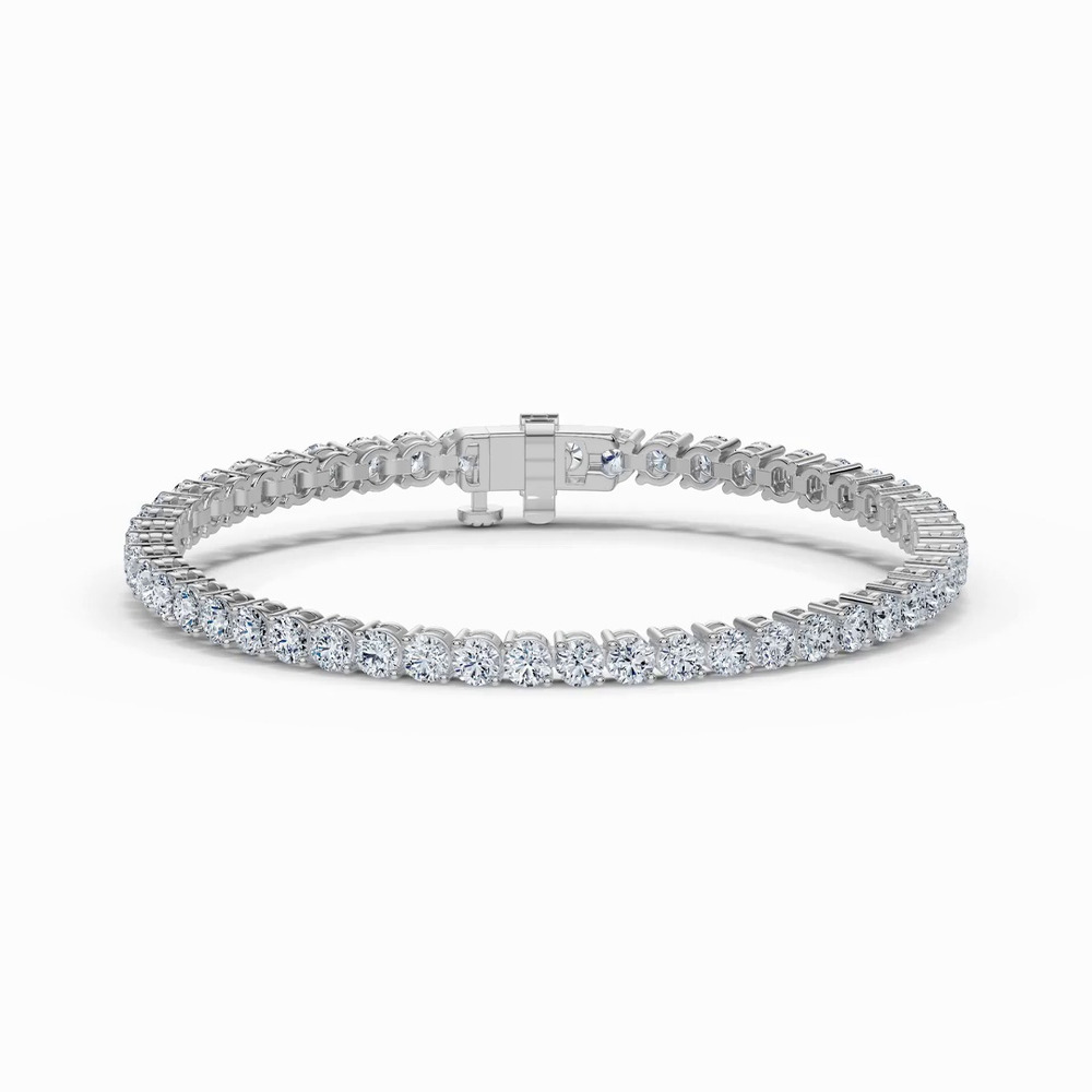 360 degree view of Two-Prong Lab Diamond Tennis Bracelet (8 ct. tw.)
