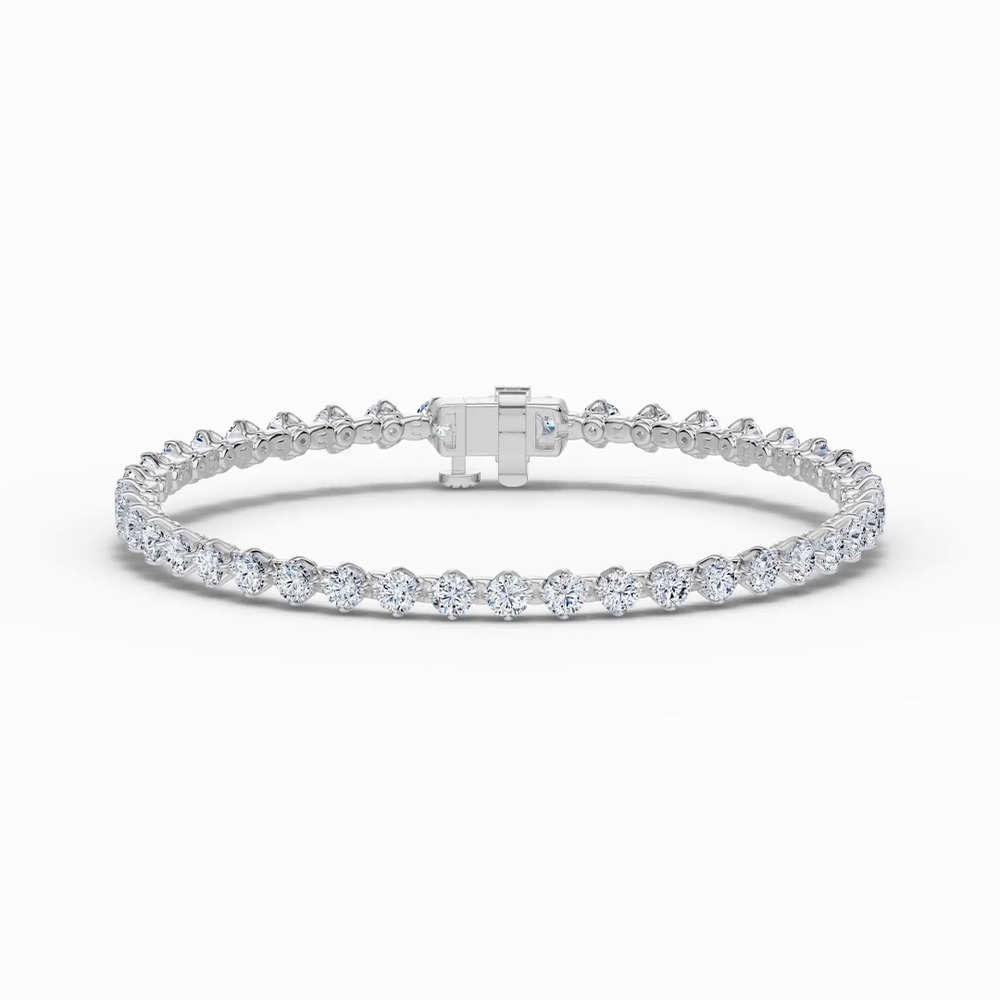 360 degree view of Tulip Basket Lab Diamond Tennis Bracelet (5 ct. tw.)
