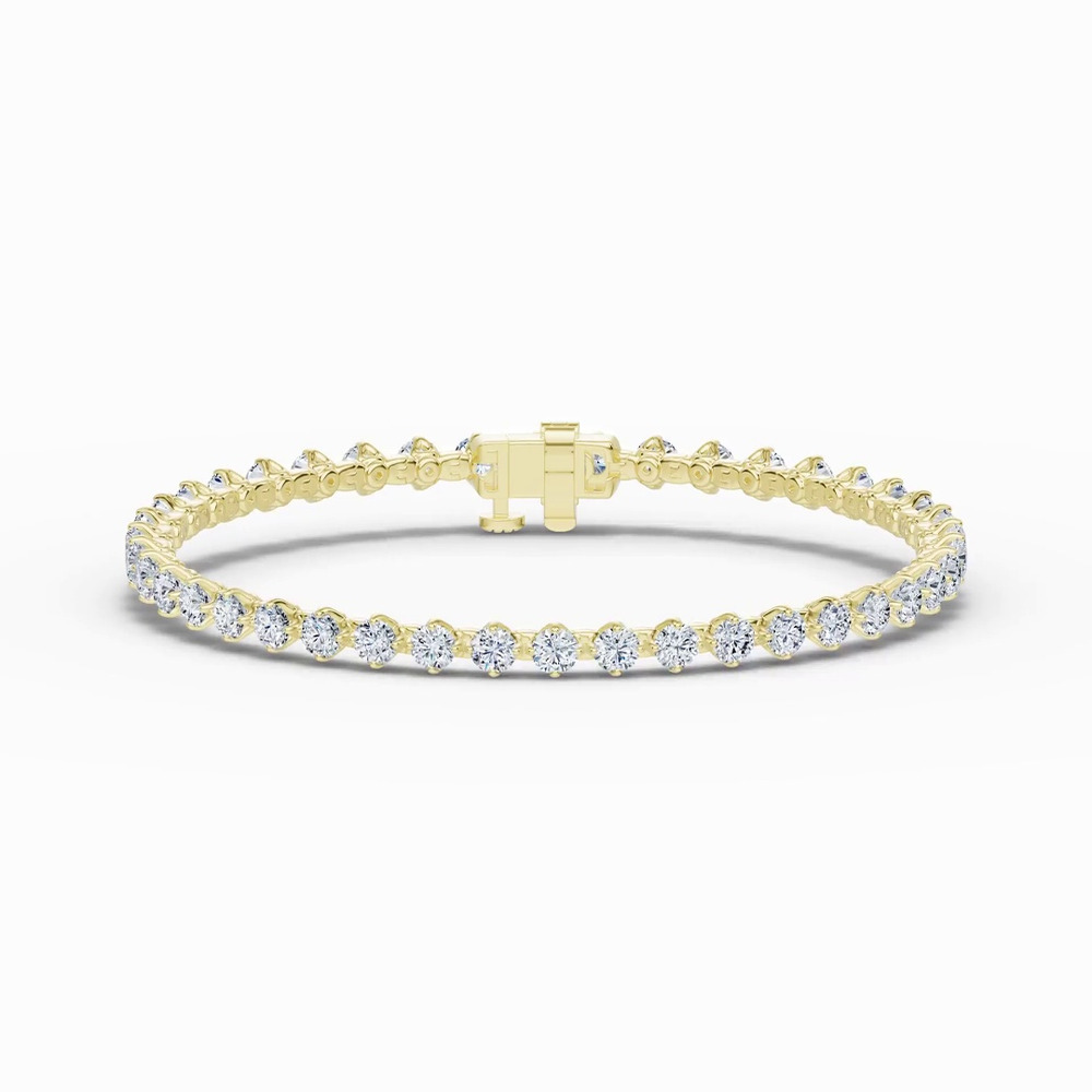 360 degree view of Tulip Basket Lab Diamond Tennis Bracelet (5 ct. tw.)