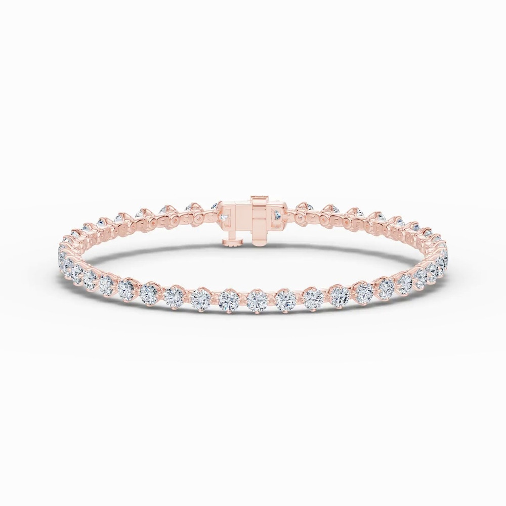 360 degree view of Tulip Basket Lab Diamond Tennis Bracelet (5 ct. tw.)
