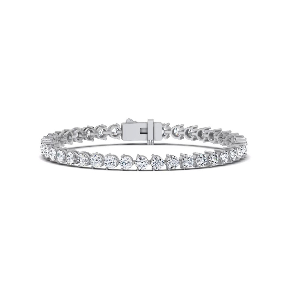 360 degree view of Three-Prong Diamond Tennis Bracelet (8 ct. tw.)