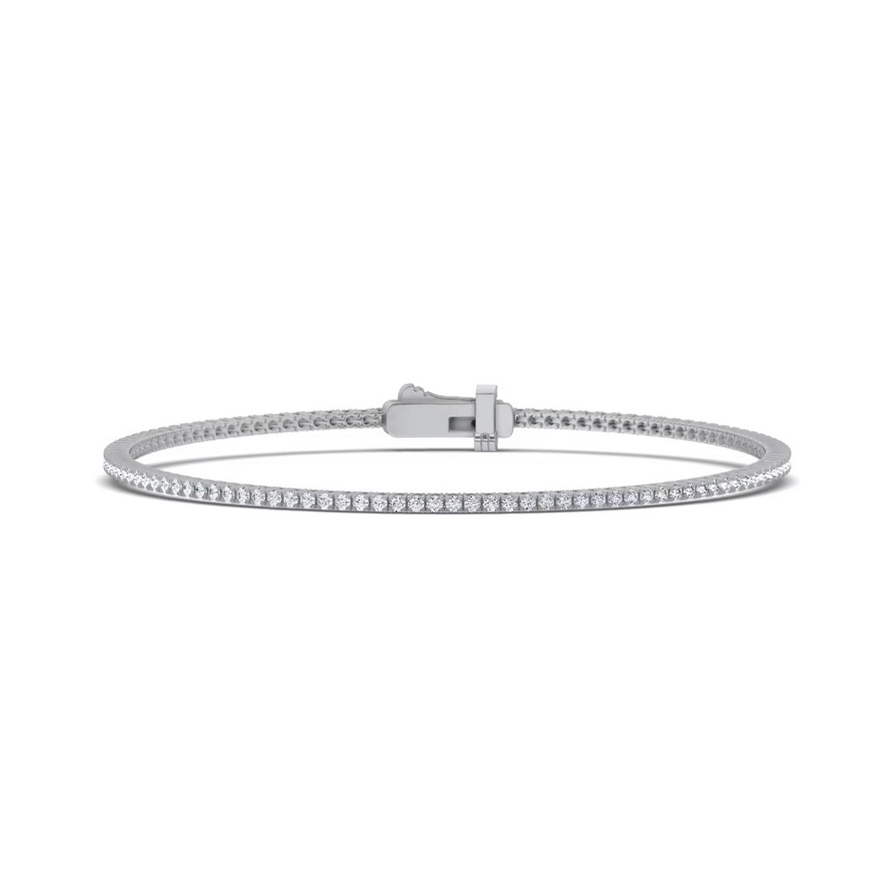 360 degree view of Lab Diamond Tennis Bracelet (1 ct. tw.)