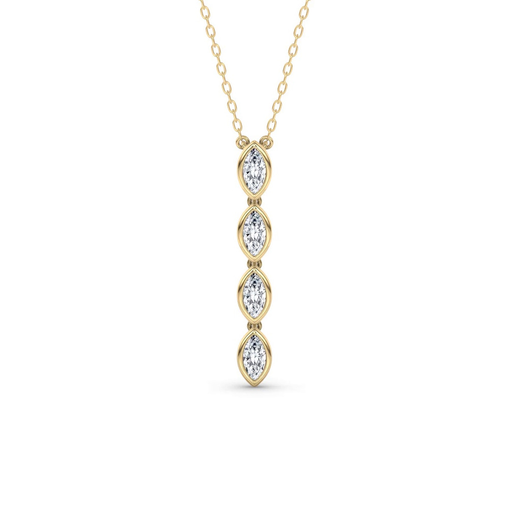 360 degree view of Maravina Vine Lab Drop Pendant by Christian Siriano