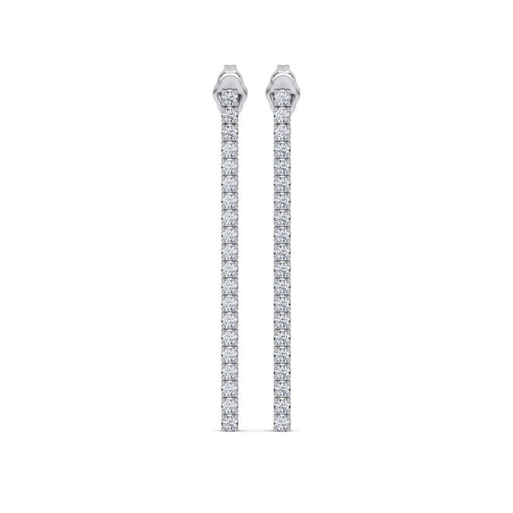 360 degree view of Ligne Lab Diamond Drop Earrings (5/8 ct. tw.)