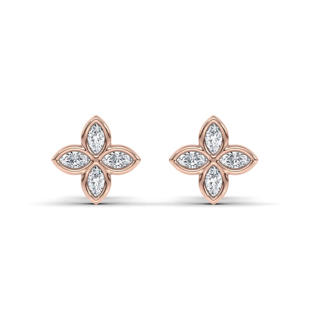 360 degree view of Maravina Rosette Lab Studs by Christian Siriano