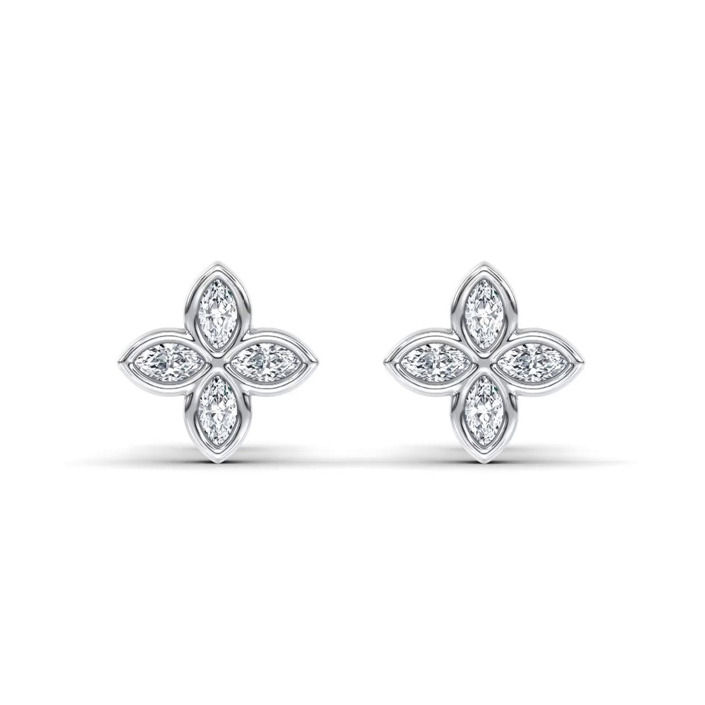 360 degree view of Maravina Rosette Lab Studs by Christian Siriano