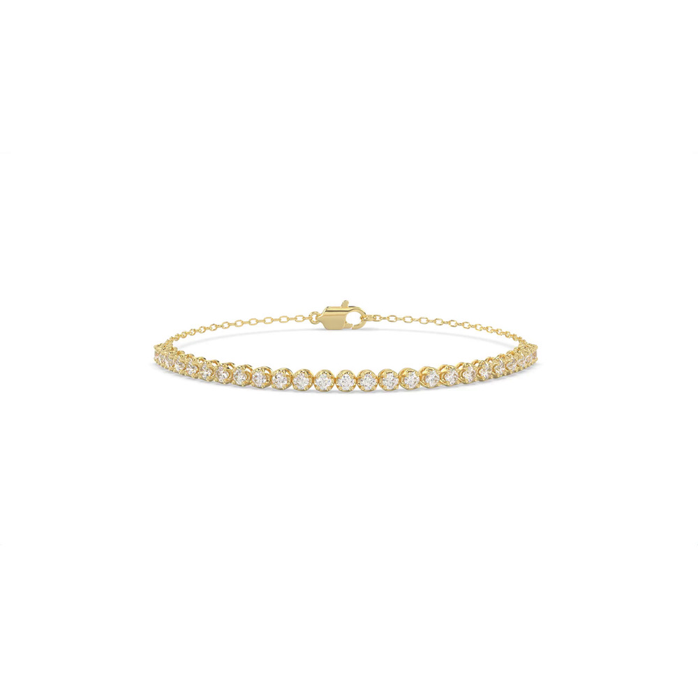 360 degree view of Lab Diamond Tennis Chain Bracelet (1.50 ct. tw.)