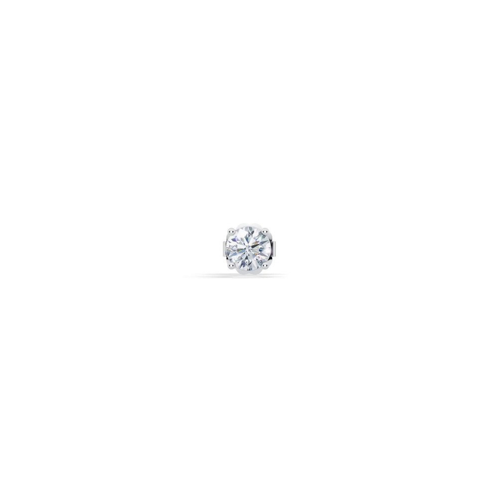 360 degree view of Single Diamond Stud Earring (3/8ct)