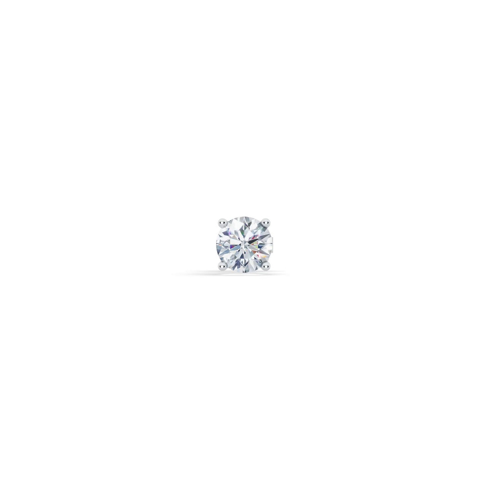 360 degree view of Single Diamond Stud Earring (3/4ct)