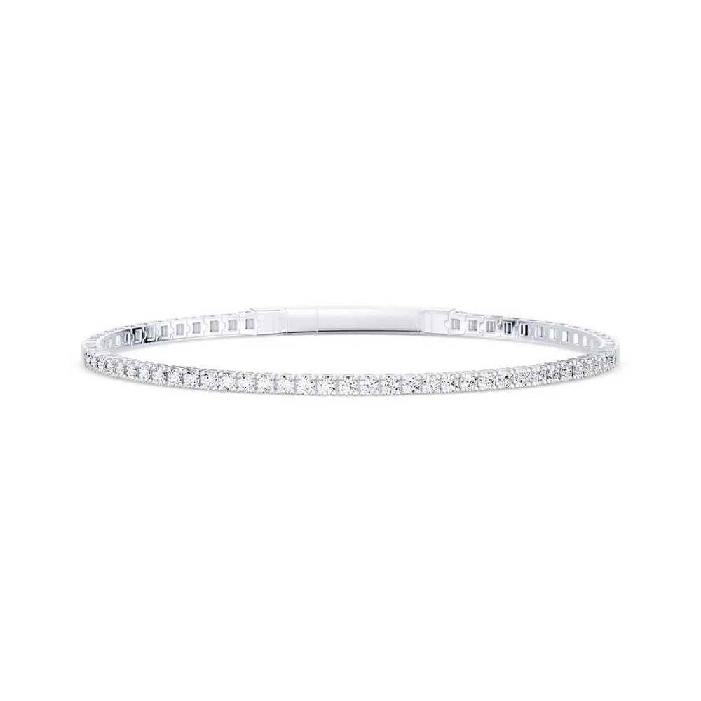 360 degree view of Velocity Active Flex Tennis Diamond Bracelet