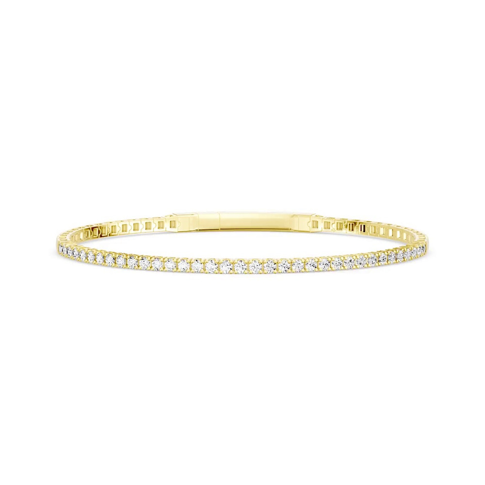 360 degree view of Velocity Active Flex Tennis Lab Diamond Bracelet
