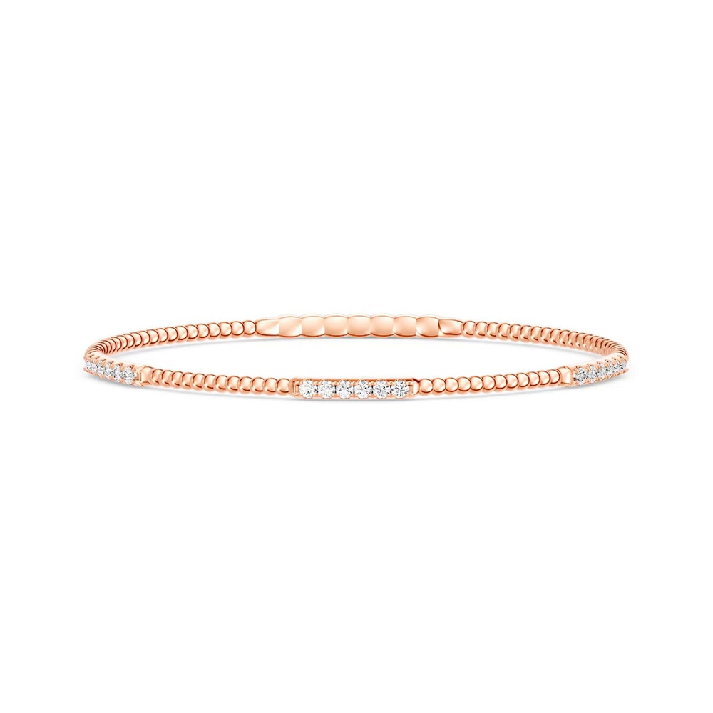 360 degree view of Velocity Active Flex Bar Lab Diamond Bracelet
