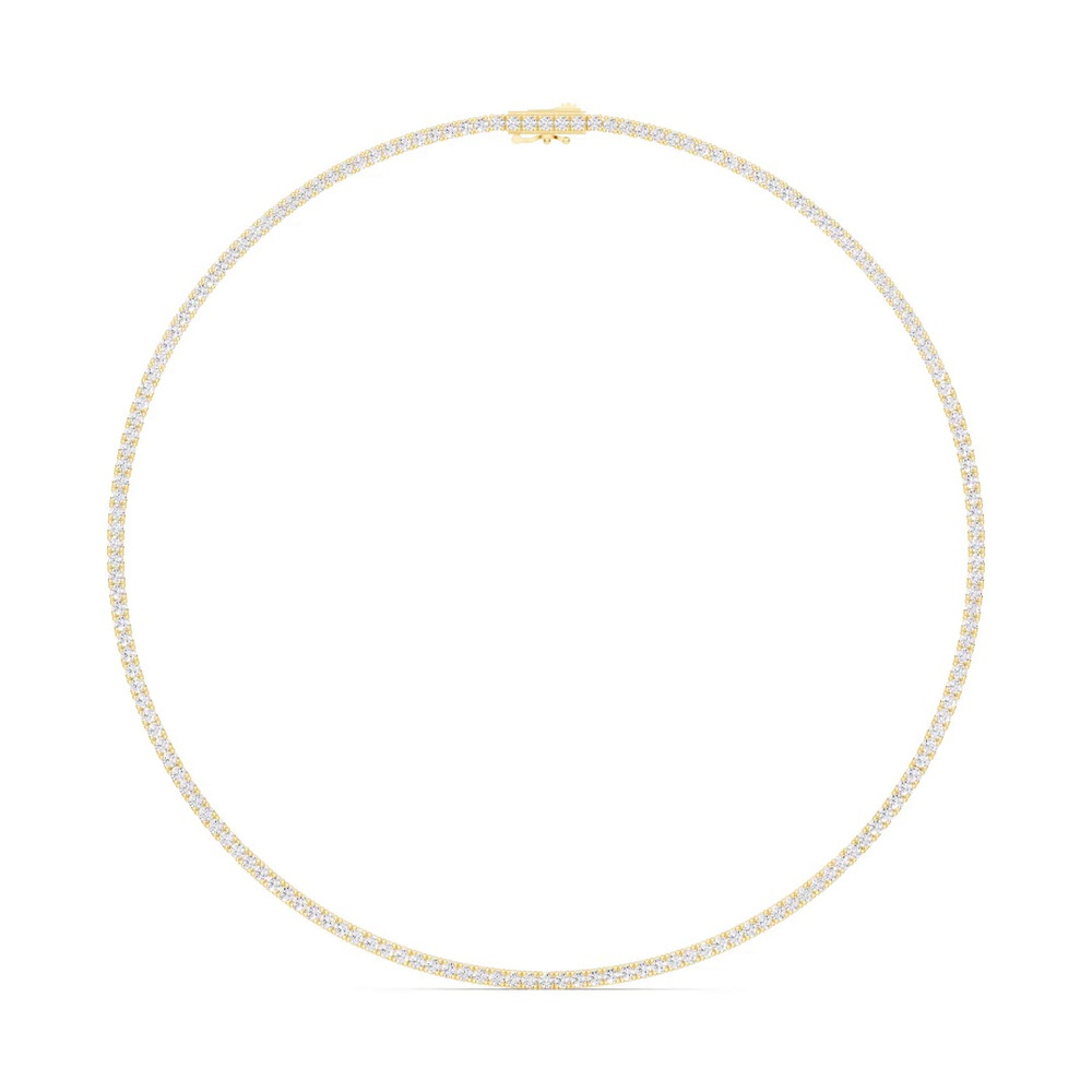 360 degree view of Classic Diamond Tennis Necklace (10 ct. tw.)