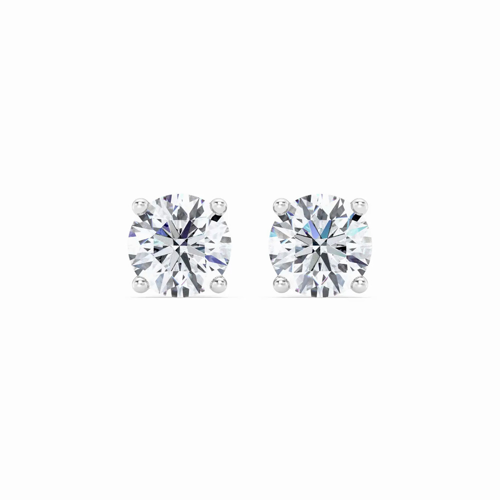 360 degree view of Lab Diamond Stud Earrings (3 ct. tw.)