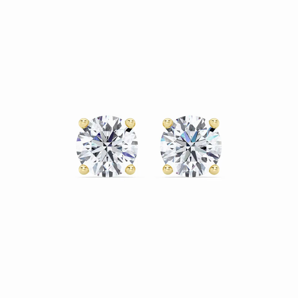 360 degree view of Lab Diamond Stud Earrings (3 ct. tw.)