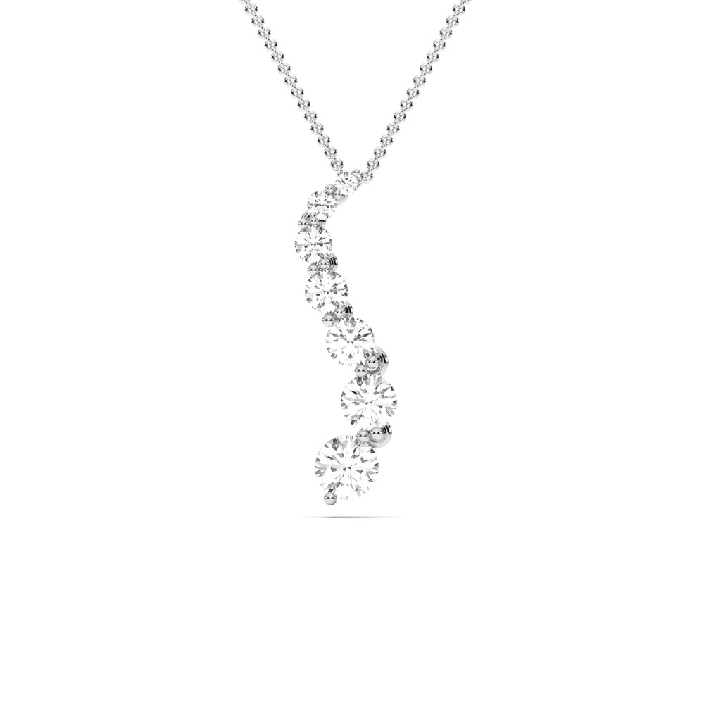 360 degree view of Journey Lab Diamond Necklace (2.00 ct. tw.)