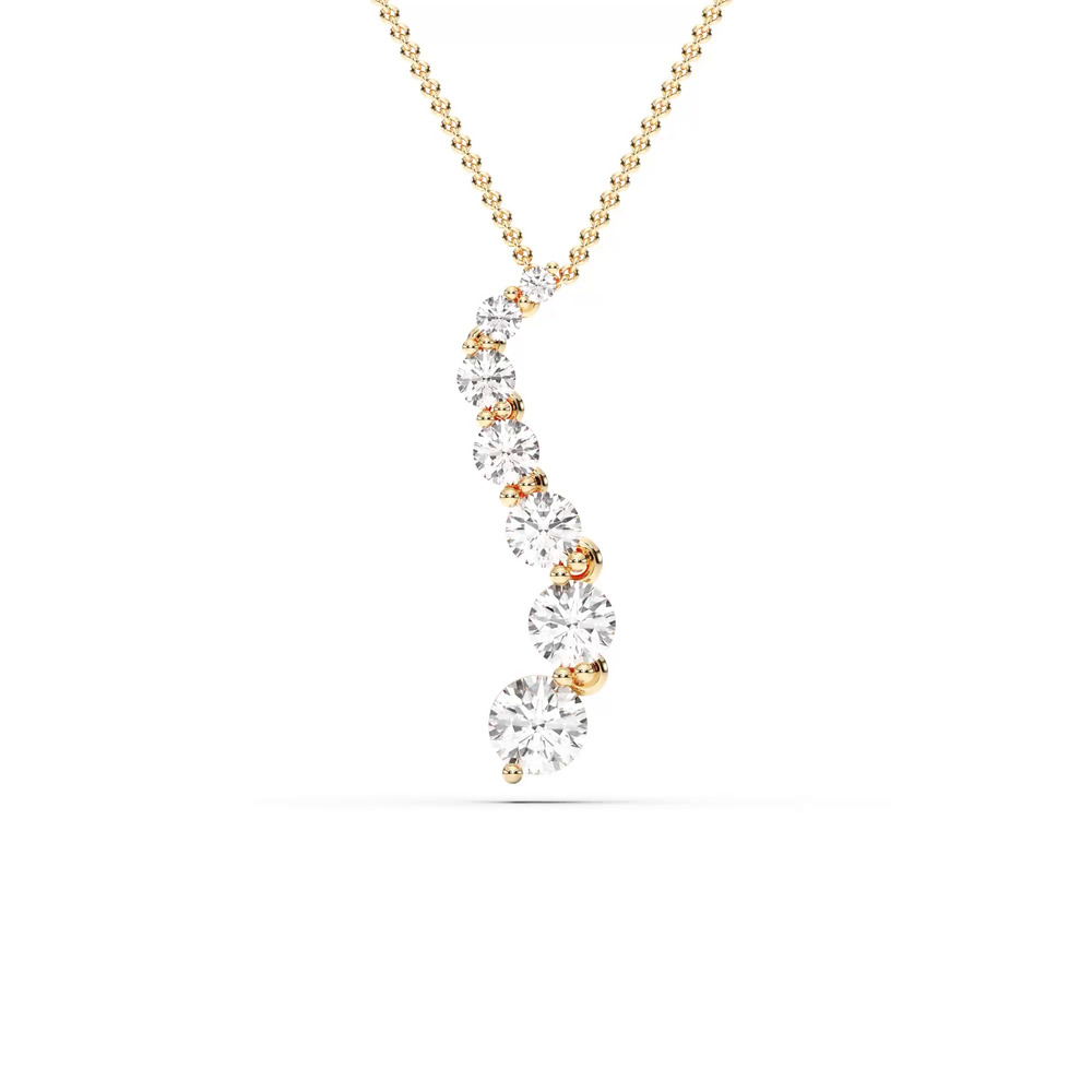 360 degree view of Journey Lab Diamond Necklace (2.00 ct. tw.)