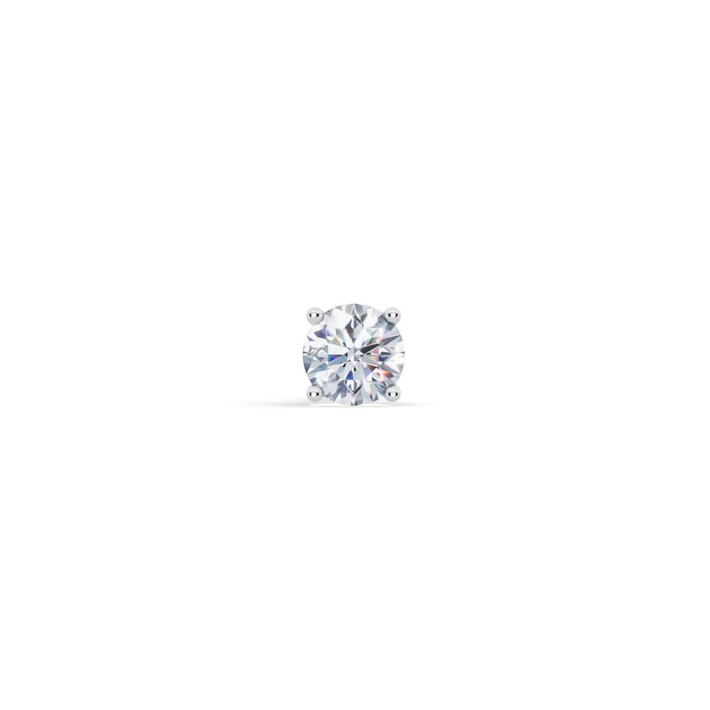 360 degree view of Single Lab Diamond Screw Back Stud Earring (1.5ct)