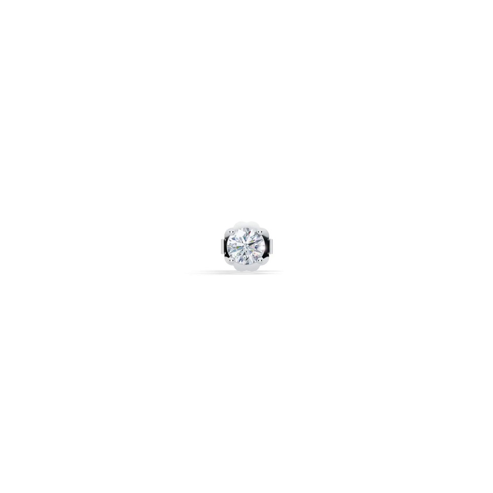 360 degree view of Single Lab Diamond Stud Earring (1/4ct)