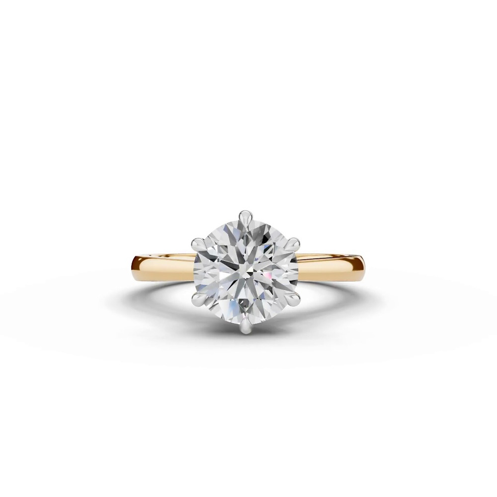 360 degree view of Tradition Cathedral Solitaire 2.00 ct. Round Lab Engagement Ring (2.2mm)