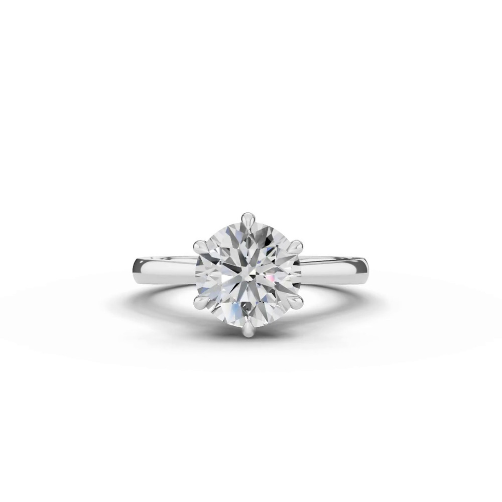 360 degree view of Tradition Cathedral Solitaire 2.00 ct. Round Lab Engagement Ring (2.2mm)