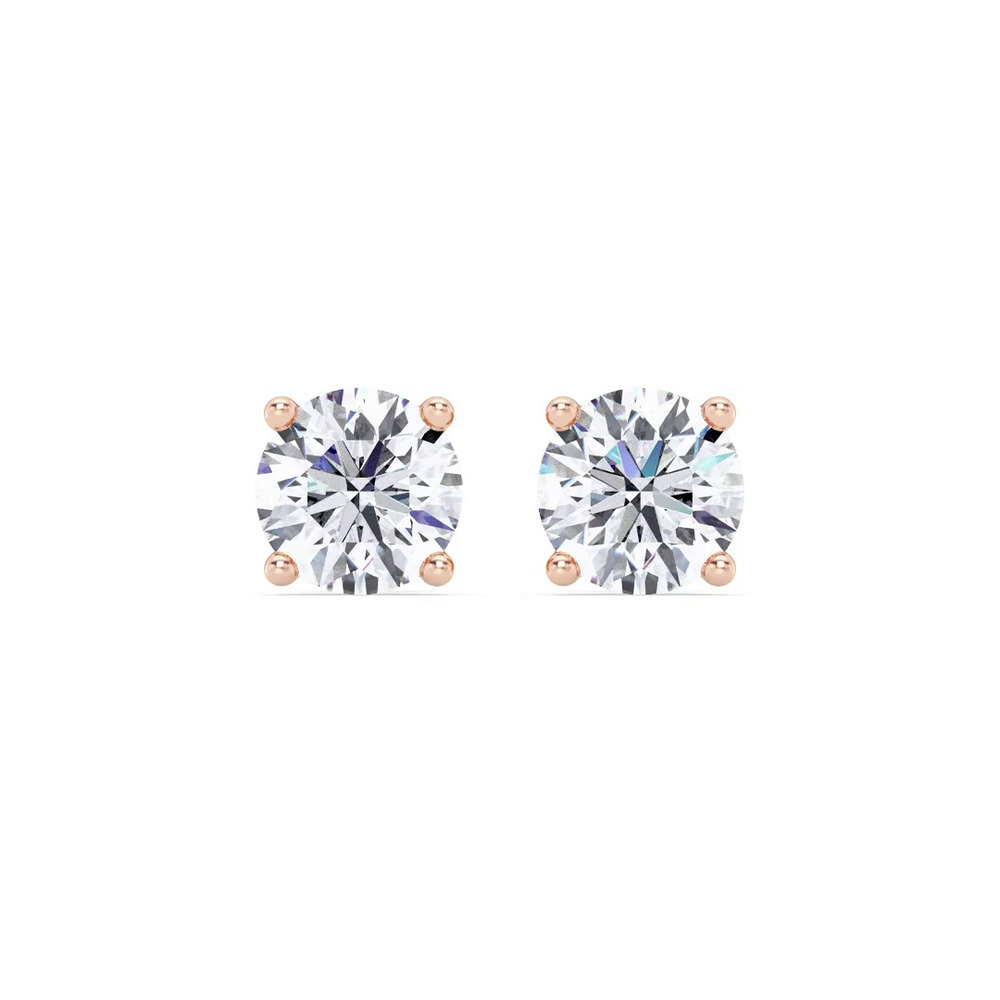 360 degree view of Lab Diamond Stud Earrings (3.00 ct. tw.)