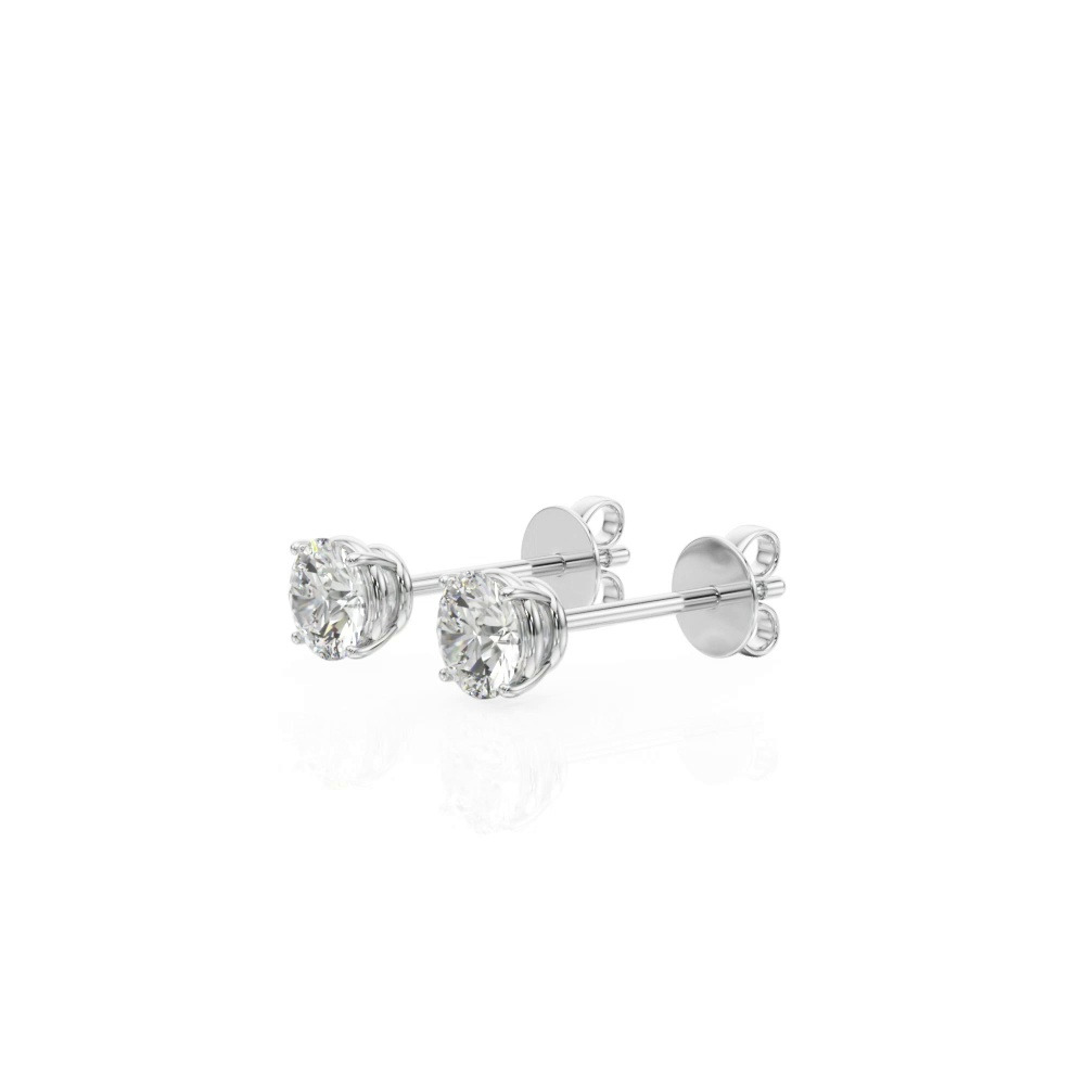 360 degree view of Lab Diamond Stud Earrings (1/2 ct. tw.)