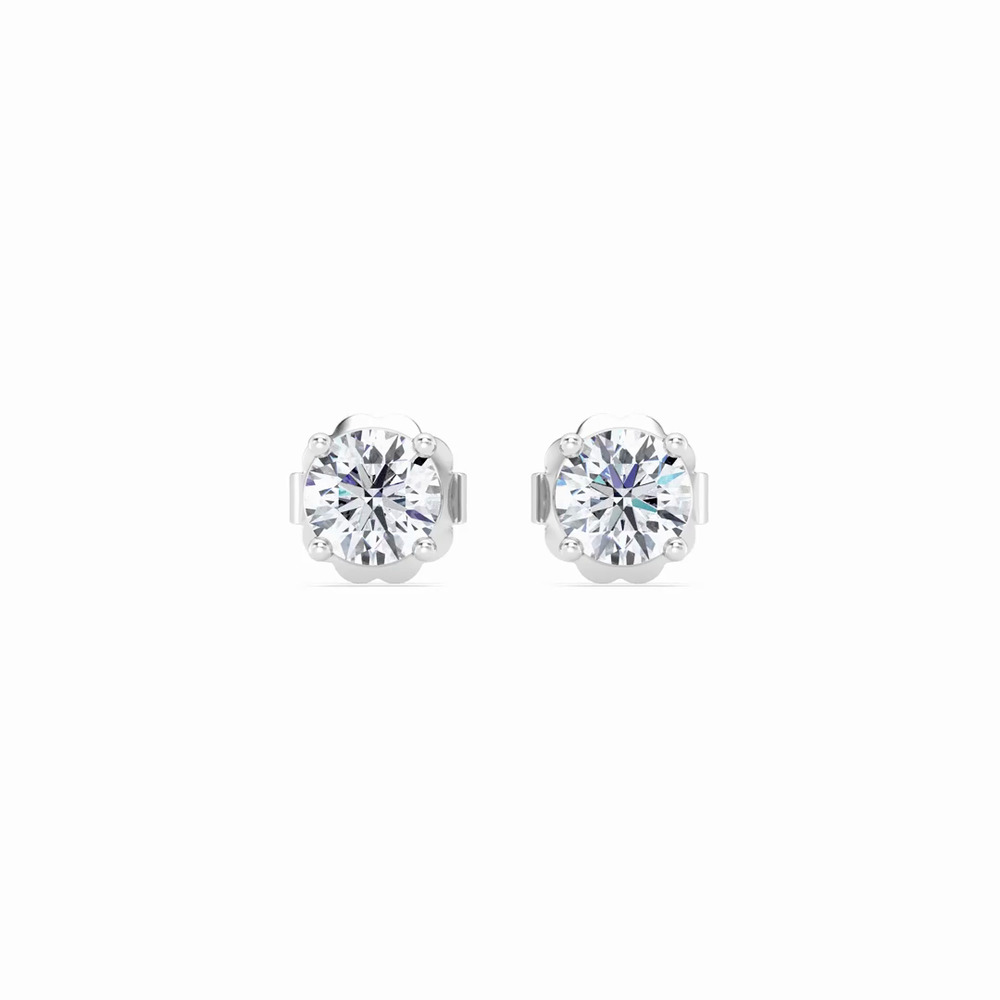 360 degree view of Lab Diamond Stud Earrings (1/2 ct. tw.)