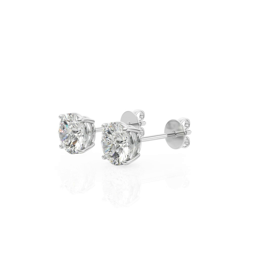 360 degree view of Lab Diamond Stud Earrings (1 1/2 ct. tw.)