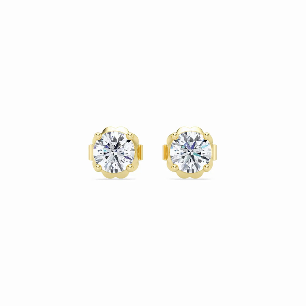 360 degree view of Men's Lab Diamond Stud Earrings (1/4 ct. tw.)