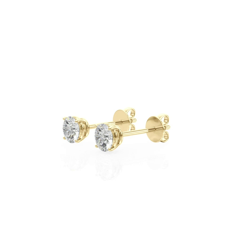 360 degree view of Lab Diamond Stud Earrings (1/2 ct. tw.)