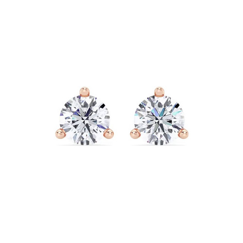 360 degree view of Three-Prong Lab Diamond Martini Earrings (3 ct. tw.)