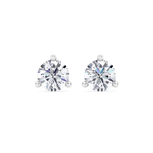 360 degree view of Three-Prong Lab Diamond Martini Earrings (3 ct. tw.)