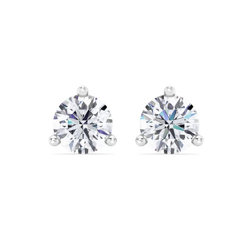 360 degree view of Three-Prong Lab Diamond Martini Earrings (5 ct. tw.)
