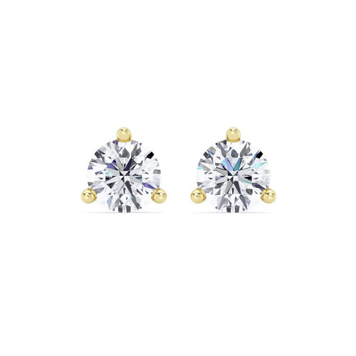 360 degree view of Three-Prong Lab Diamond Martini Earrings (3 ct. tw.)