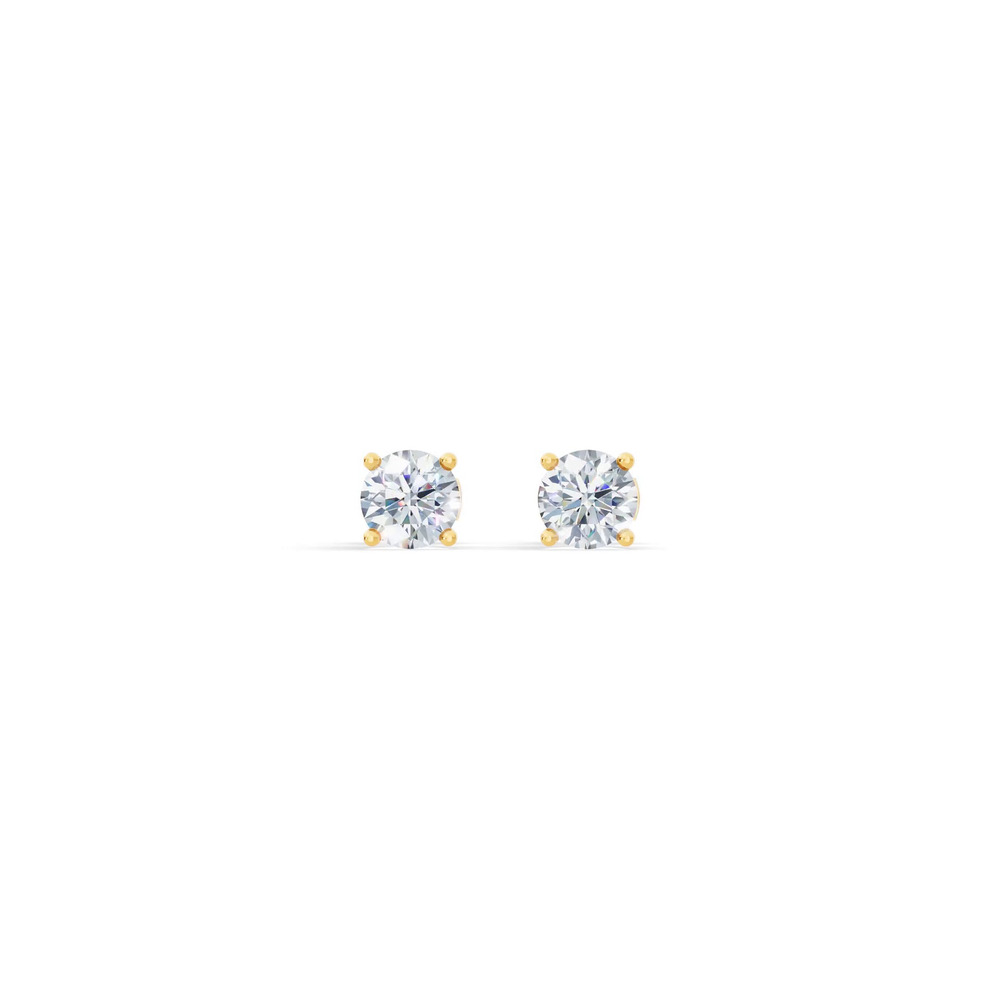 360 degree view of Lab Diamond Guardian Back Earrings (2 ct. tw.)